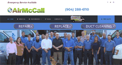 Desktop Screenshot of airmccall.com